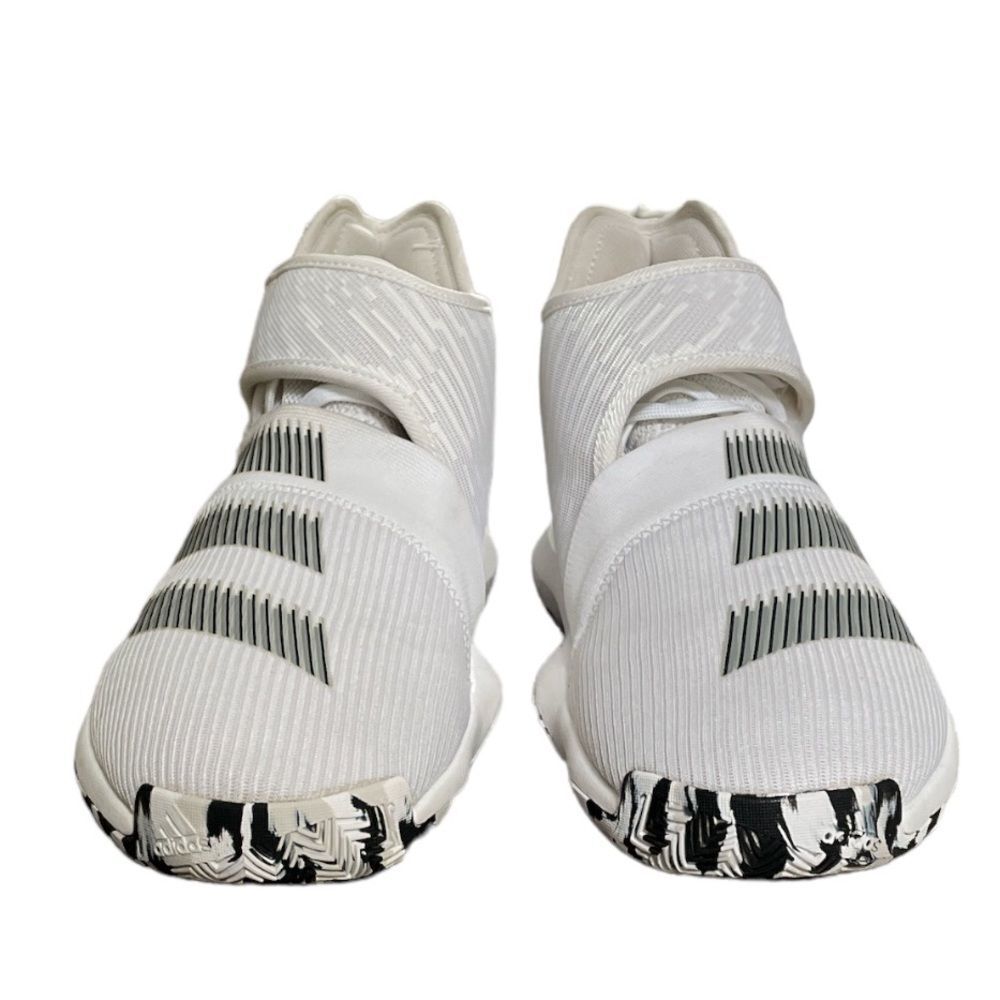 Adidas Kansas Jayhawks Team-Issued White Harden B/E 3 Basketball sneakers Sz 6.5 - Picture 2 of 7